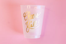 Load image into Gallery viewer, Cheers, Y'all! | Frostflex Set of 8 Cups