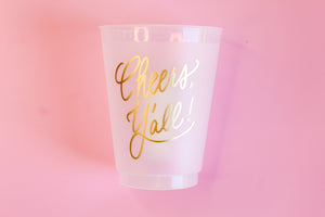 Cheers, Y'all! | Frostflex Set of 8 Cups