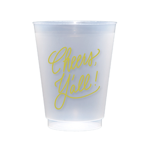 Cheers, Y'all! | Frostflex Set of 8 Cups