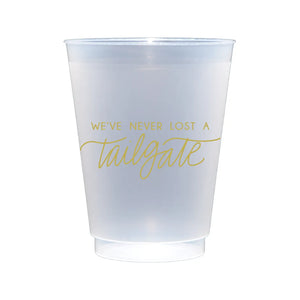 We've Never Lost A Tailgate Gold | Frostflex Set of 8 Cups