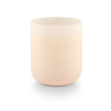 Load image into Gallery viewer, Coconut Milk Mango Bridal Aisle Glass Candle
