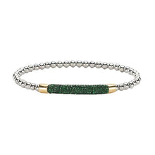 Load image into Gallery viewer, Gemma Mini Silver with Gold/Emerald/White
