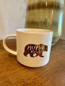 "MAMA BEAR" Gold Bear Mug